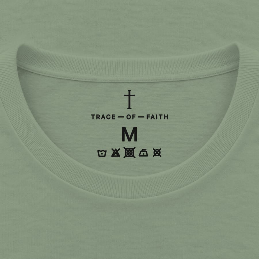 Lichtspoor in Aloe, neck label